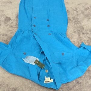 Gucci Blue Button-Down Dress